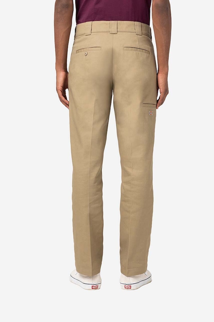 Odzież Dickies spodnie Strght Dble Knee Rec DK0A4XZEKHK beżowy