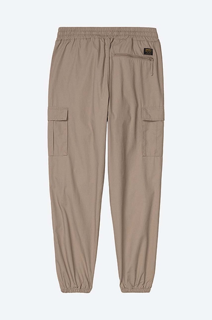 Carhartt WIP cotton trousers Cargo Jogger brown I025932.