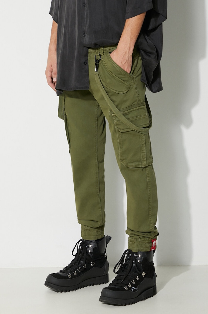 Alpha Industries spodnie Utility zielony 128202.142