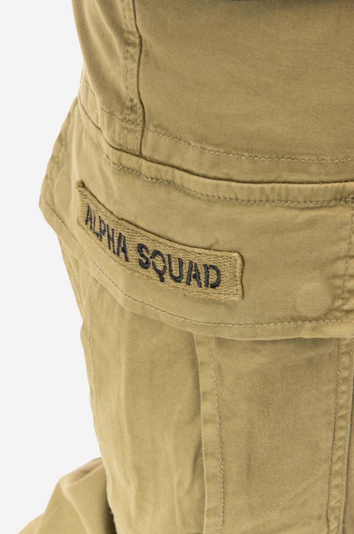 Kalhoty Alpha Industries Squad Pants 188202.11 zelená