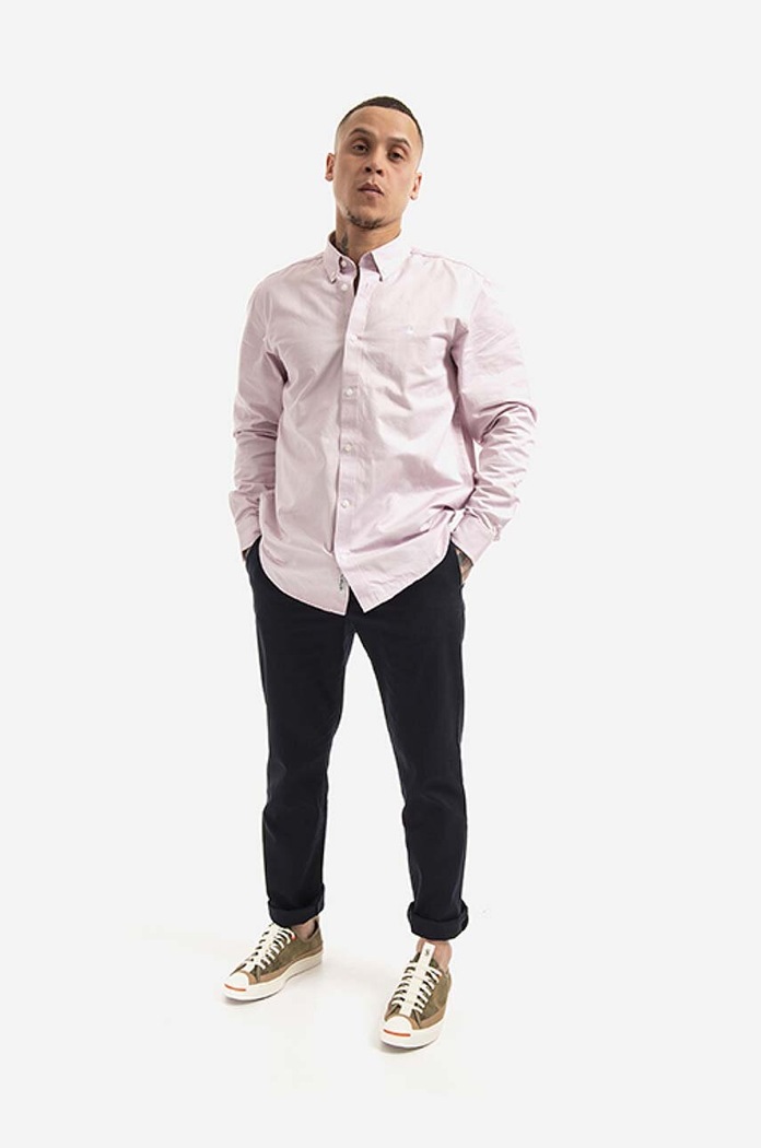 Norse Projects trousers N25.0367.7004 navy AA00