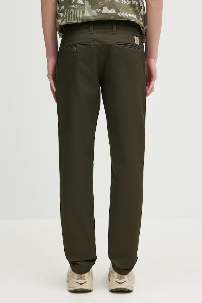 Clothing Carhartt WIP trousers I003367.CYPRESS green