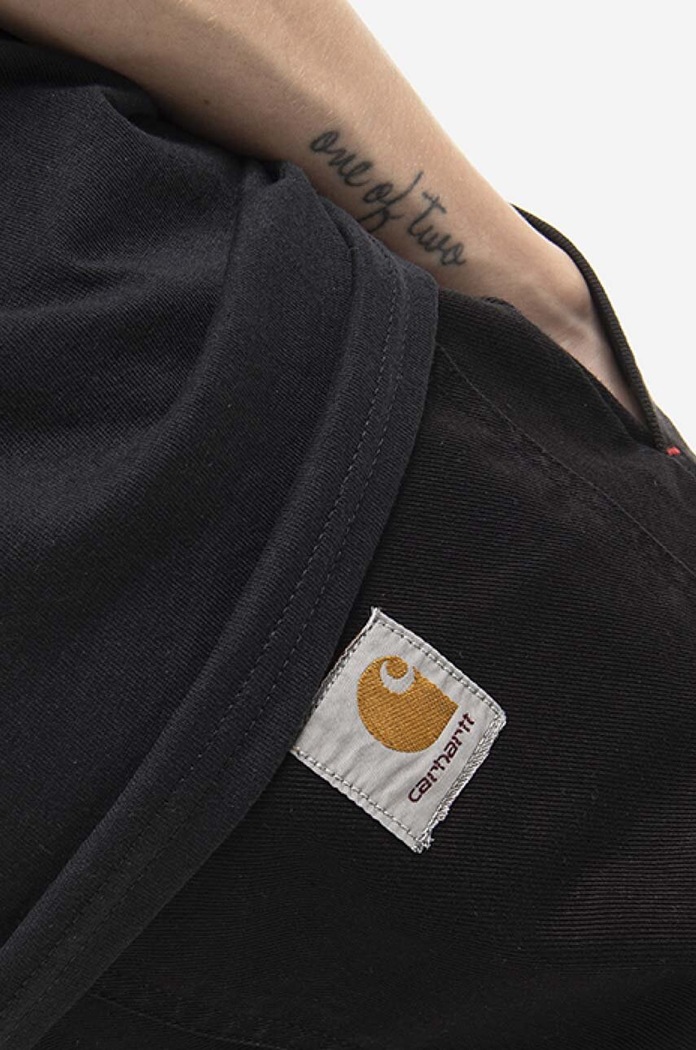 Carhartt WIP cotton trousers black I029791.BLACK