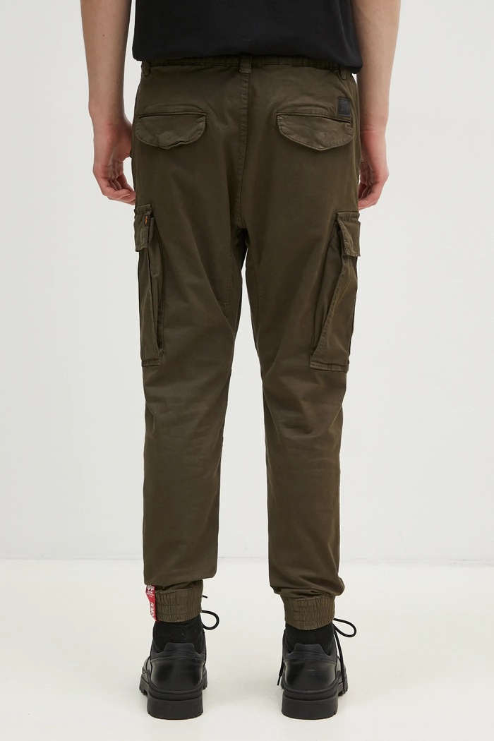 Ρούχα Παντελόνι Alpha Industries Spodnie Alpha Industries Alman Pant 188201 413 188201.413 πράσινο