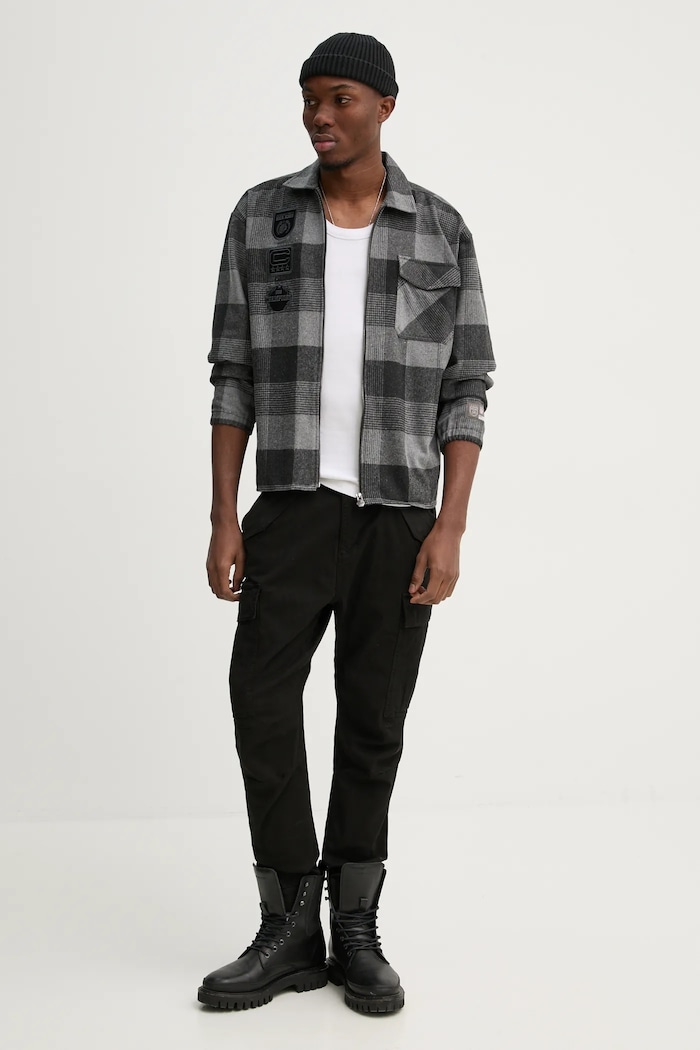 Bavlnené nohavice Alpha Industries Airman Pant 188201 03 188201.03 čierna SS26