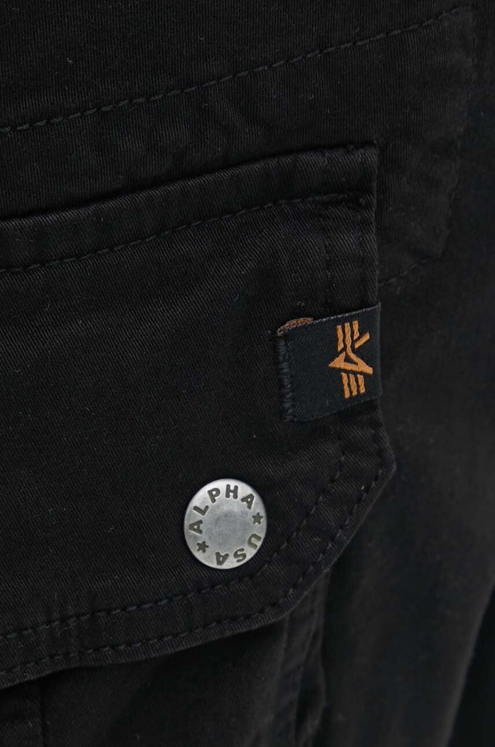 Alpha Industries spodnie Combat czarny 126215.03