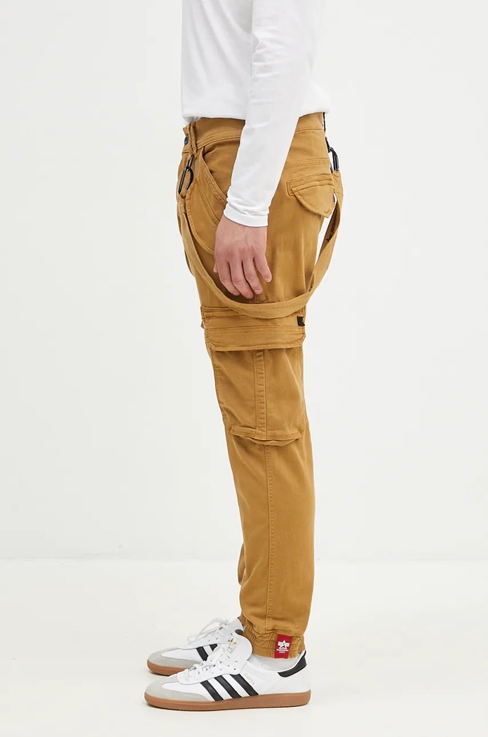 Alpha Industries trousers Utility Pant 128202.13 green AW25