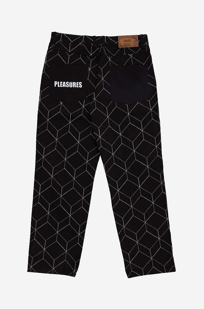 PLEASURES spodnie bawełniane Vocal Utility Pant P23SP035