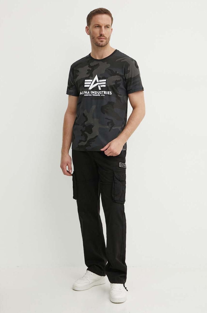 Nohavice Alpha Industries Jet Jet Pant 101212.03 čierna AW25