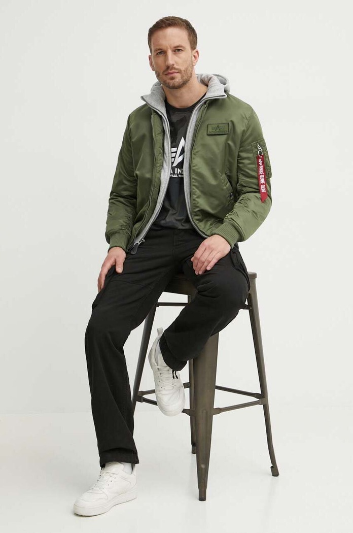 Nohavice Alpha Industries Jet Jet Pant čierna 101212.03