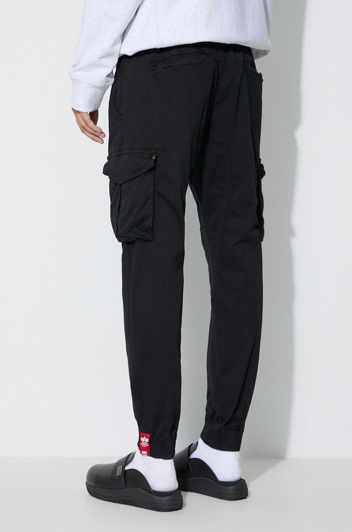 Ρούχα Παντελόνι Alpha Industries 116202.03 μαύρο