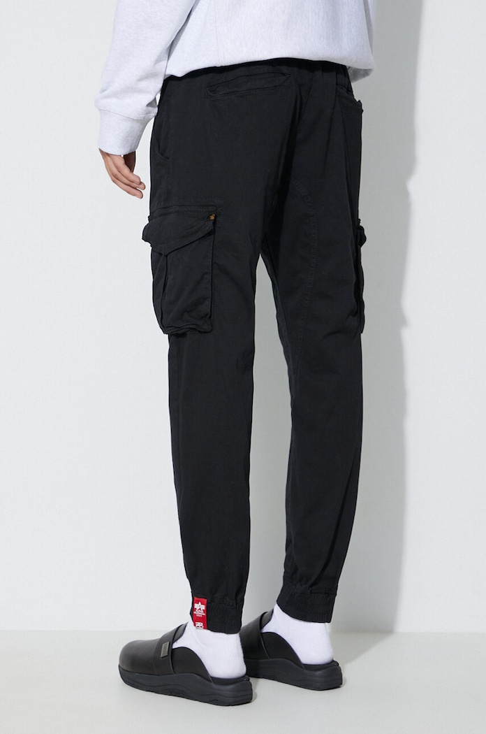 Ρούχα Παντελόνι Alpha Industries 116202.03 μαύρο