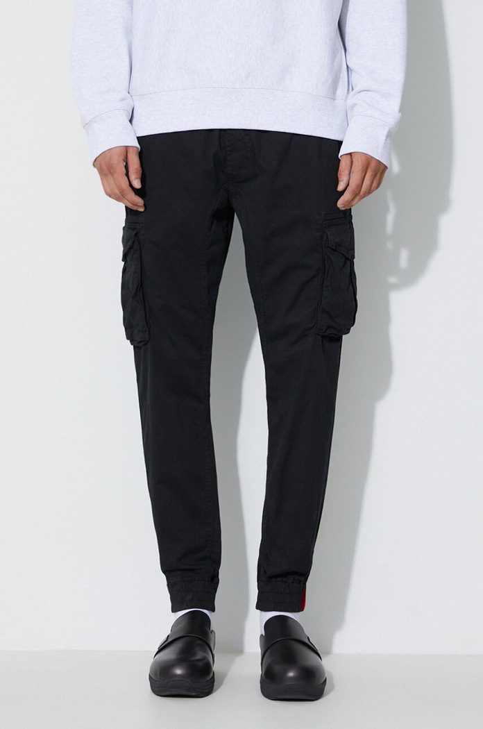 Παντελόνι Alpha Industries μαύρο 116202.03
