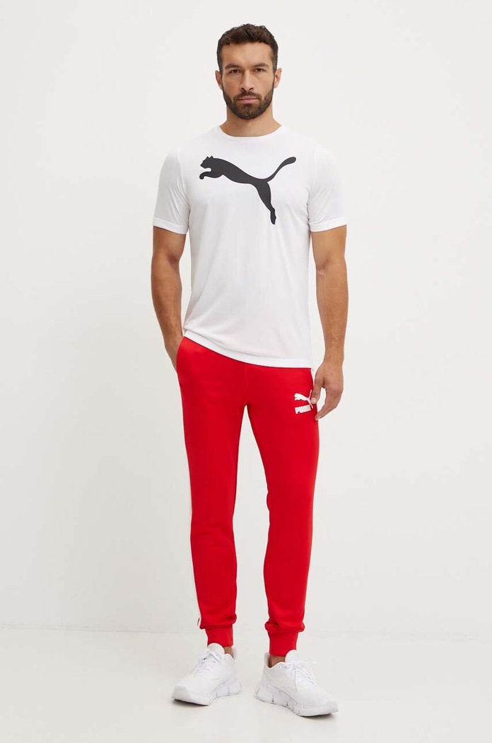 Oblečení Tepláky Puma 530098.11 červená