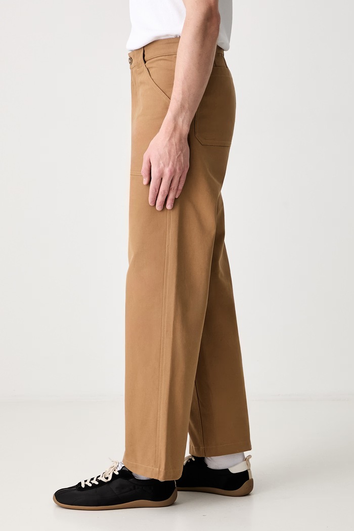 A.P.C. A.P.C. Pantalon Sydney H COGBJ-H08422 CARAMEL hlače od pamuka za muškarce COGBJ.H08422 smeđa AA00