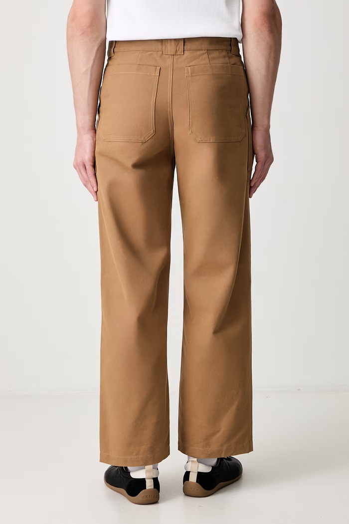 Odjeća A.P.C. A.P.C. Pantalon Sydney H COGBJ-H08422 CARAMEL hlače od pamuka za muškarce COGBJ.H08422 smeđa