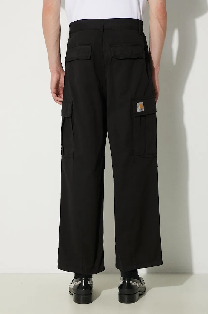 Ρούχα Βαμβακερό παντελόνι Carhartt WIP Cole Cargo Pant I031218 μαύρο