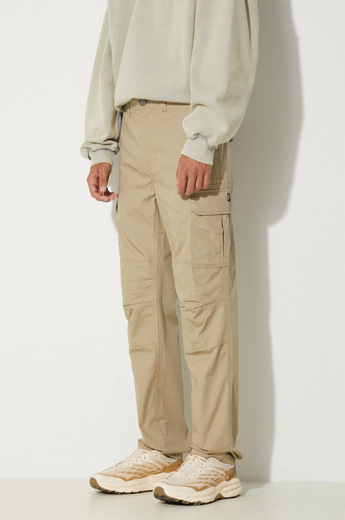 Бавовняні штани Dickies бежевий DK0A4XDUKHK