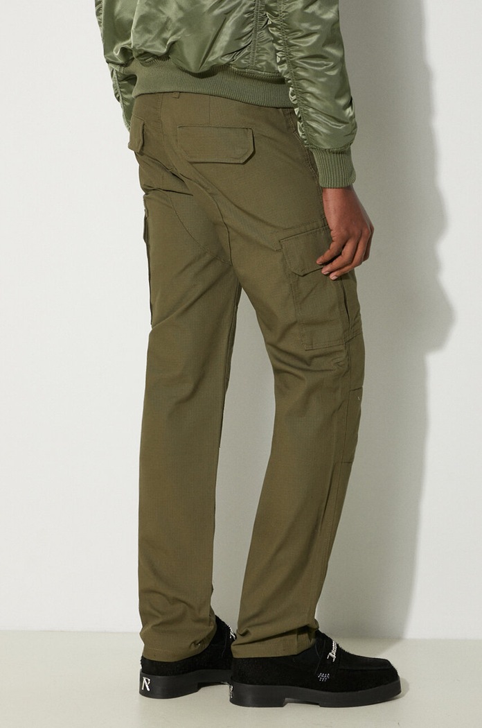 Odzież Dickies spodnie bawełniane DK0A4XDUMGR zielony