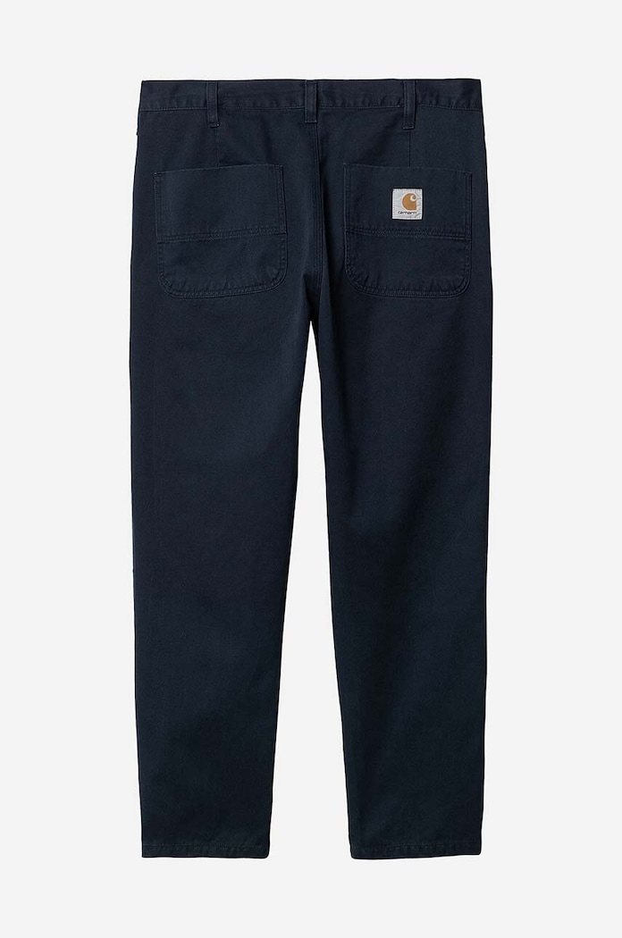 Odzież Carhartt WIP spodnie bawełniane I025934 granatowy