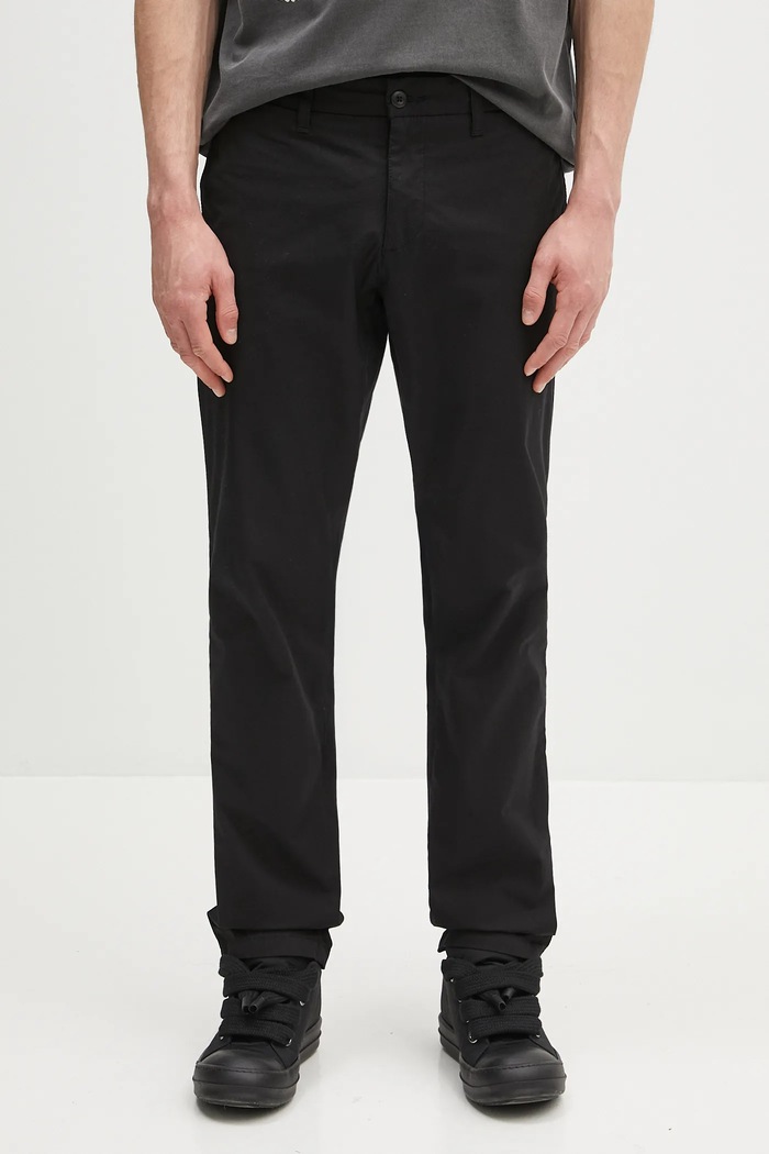 Carhartt WIP spodnie z elastanem czarny I027955