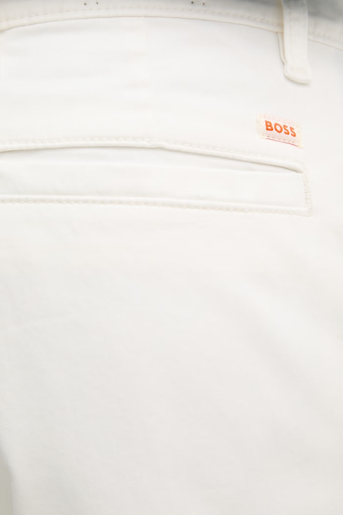 BOSS Orange spodnie biały 50510917