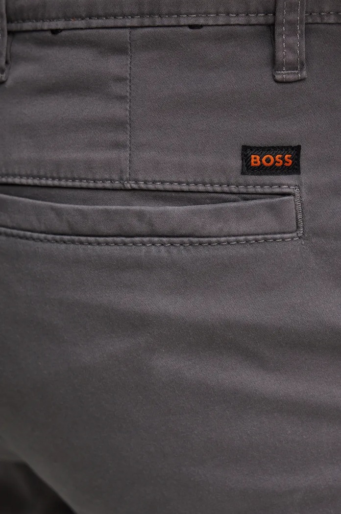 BOSS Orange spodnie Chino_tapered szary 50510917