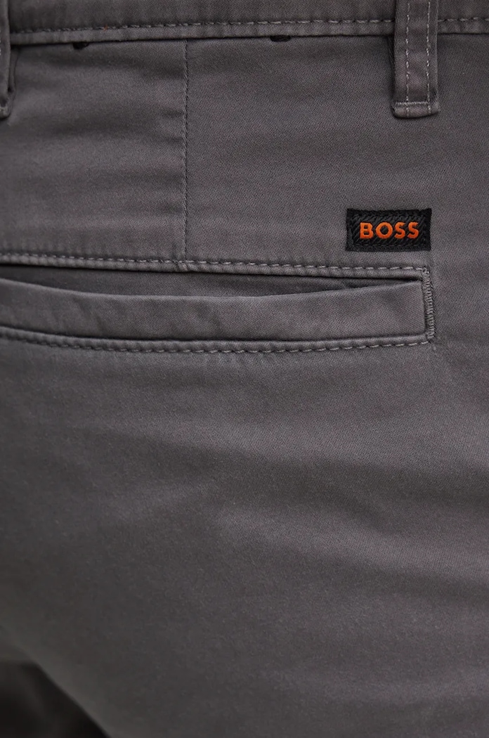 BOSS Orange spodnie Chino_tapered szary 50510917