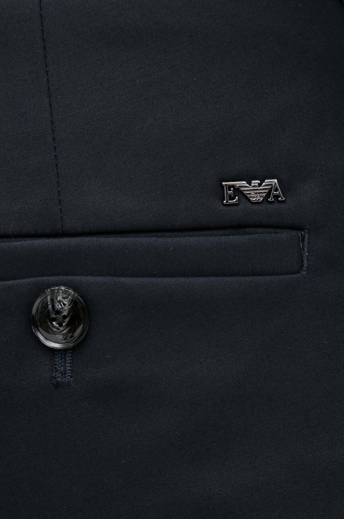 Nohavice Emporio Armani Emporio Armani 8N1P15.1NGCZ.NOS tmavomodrá