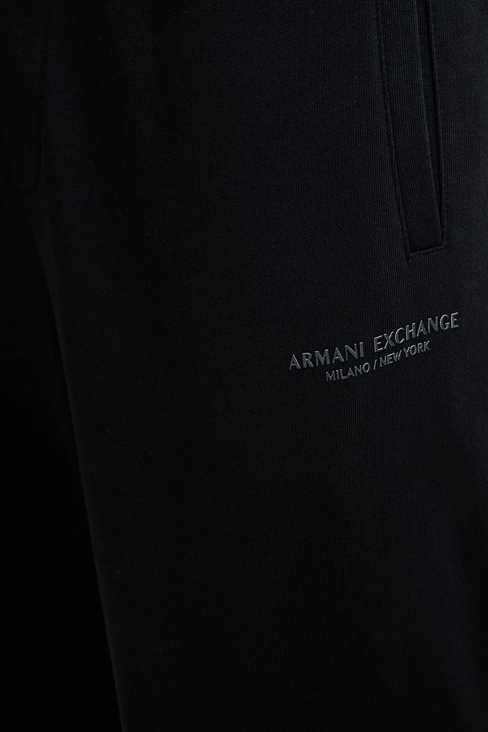 Bavlněné tepláky Armani Exchange námořnická modř XM001299.AF20934.NOS
