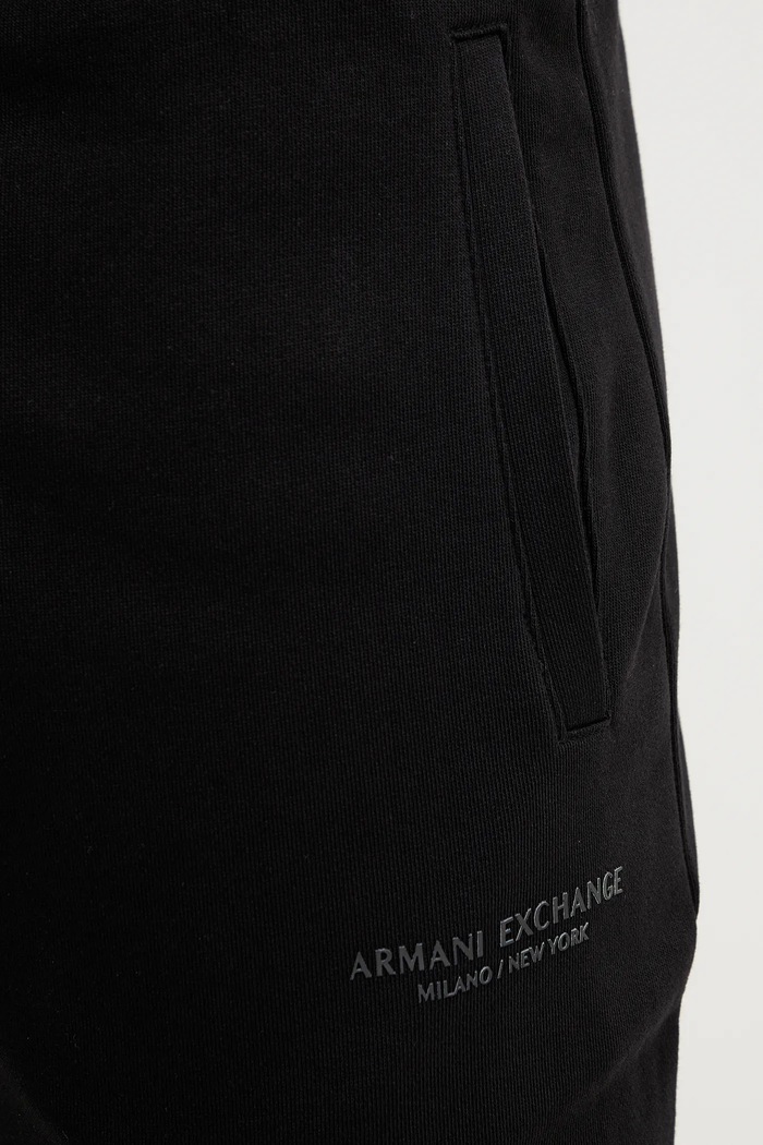 Armani Exchange pamut melegítőnadrág fekete XM001299.AF20934.NOS