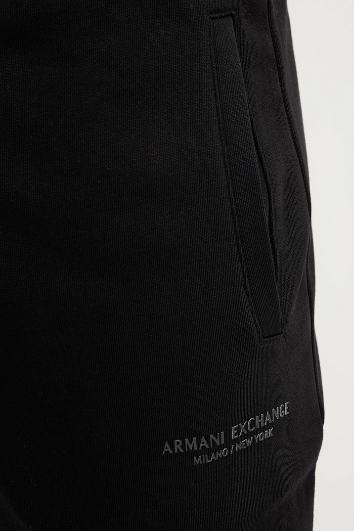Armani Exchange pamut melegítőnadrág fekete XM001299.AF20934.NOS