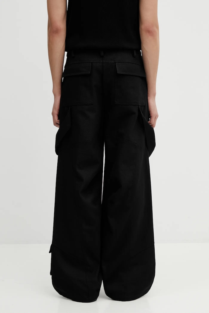 Clothing Heliot Emil cotton trousers SS26PRE.M.10.160.BLK01. black