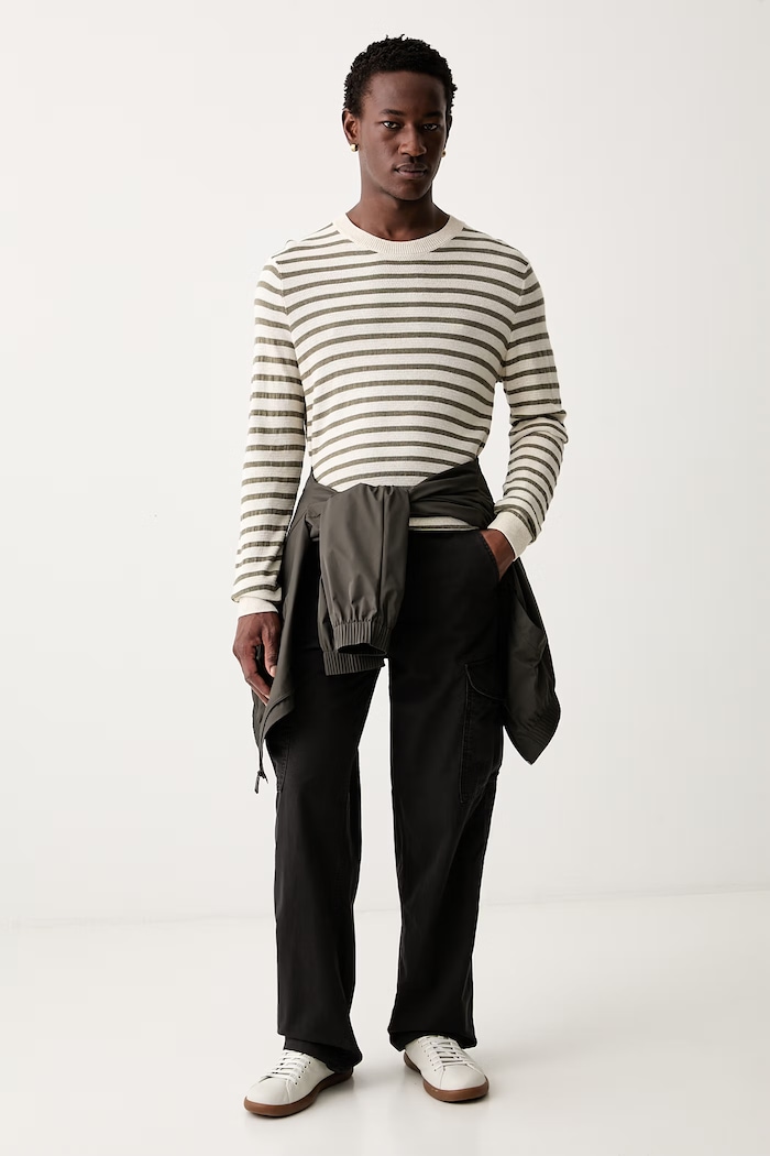 Levi's φαρδύ παντελόνι ανδρικό βαμβακερό XX CARGO BAGGY 003KQ μαύρο AA00