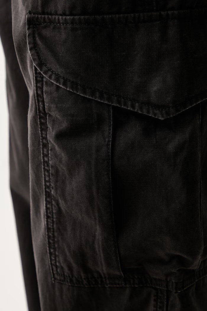 Levi's φαρδύ παντελόνι ανδρικό βαμβακερό XX CARGO BAGGY μαύρο 003KQ
