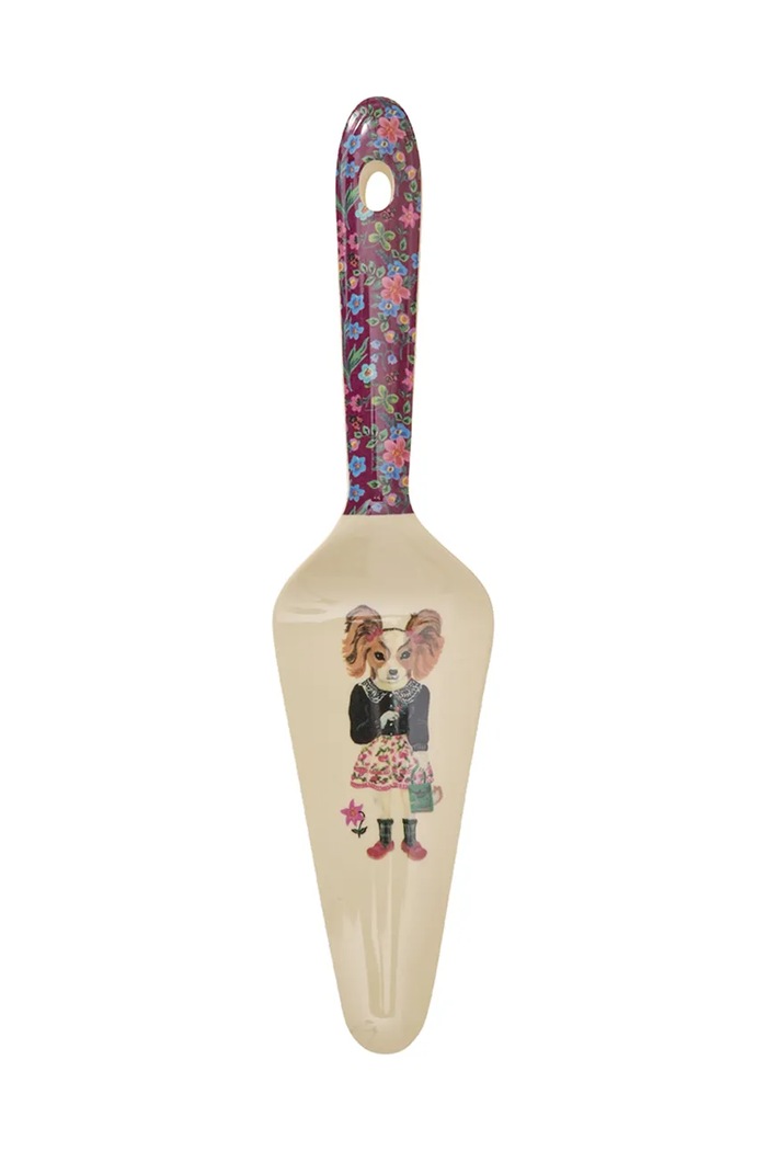 Lopatica za posluživanje kolača Rice 26 cm šarena MECAS.NATBO