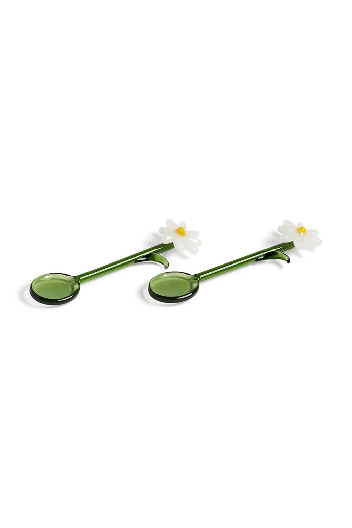 Žličica &k amsterdam flora white 2-pack 2174.12 zelena AA00