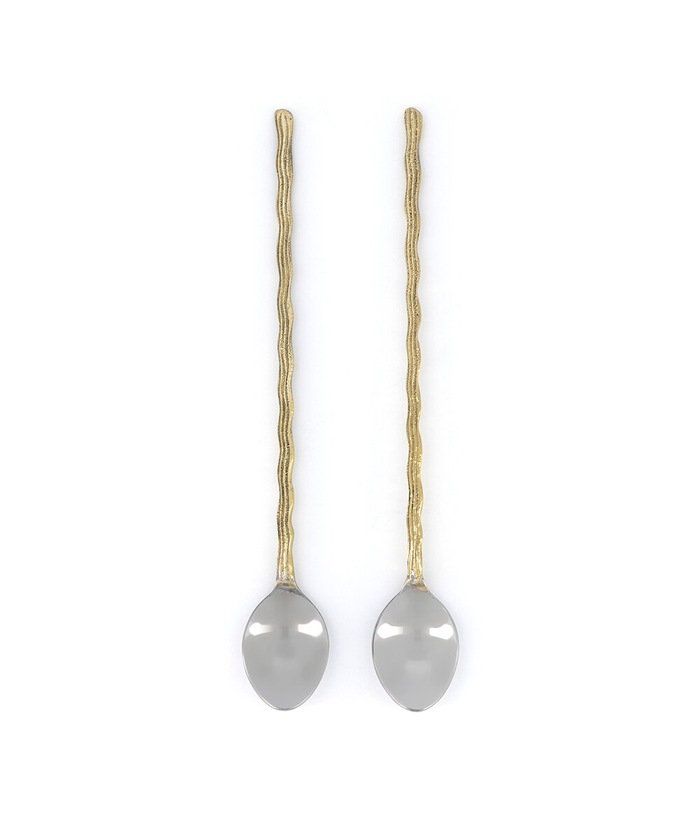 Latte lyžica Doing Goods Wavy Latte Spoon Set 2-pak viacfarebná 1.30.10.036.926.3