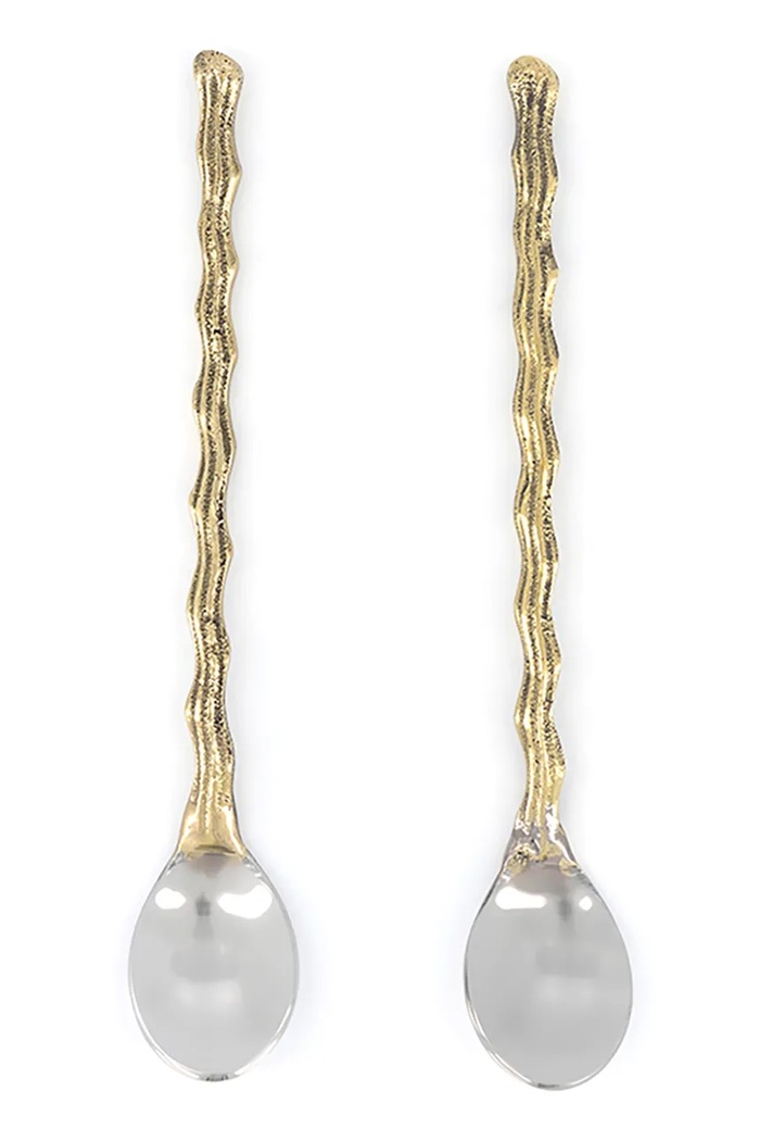 Sada lyžičiek Doing Goods Wavy Teaspoon Set 11,5 cm. 2-pak viacfarebná 1.30.10.037.926.3