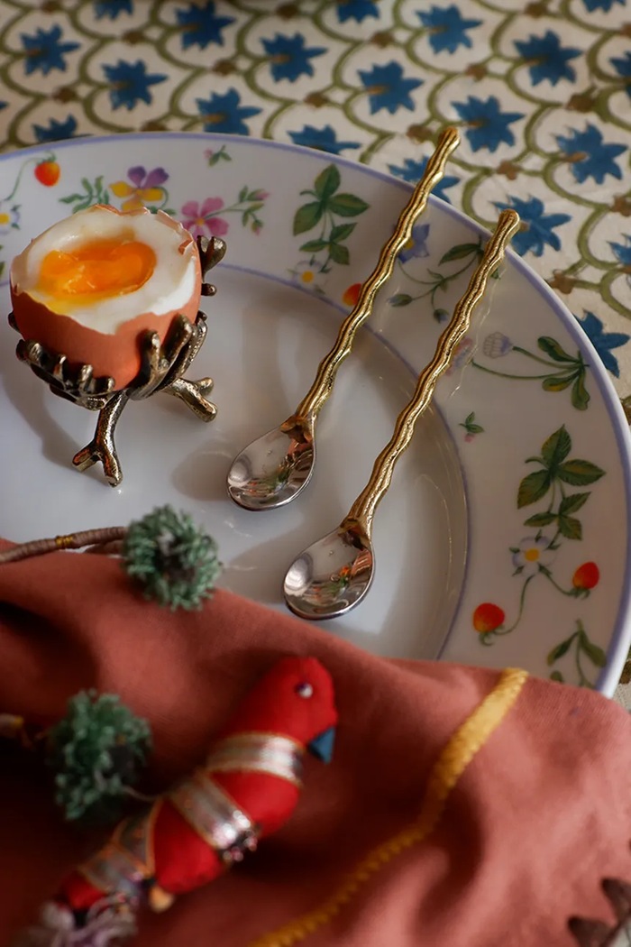 Kuchyňa a bar Sada lyžičiek Doing Goods Wavy Teaspoon Set 11,5 cm. 2-pak 1.30.10.037.926.3 viacfarebná