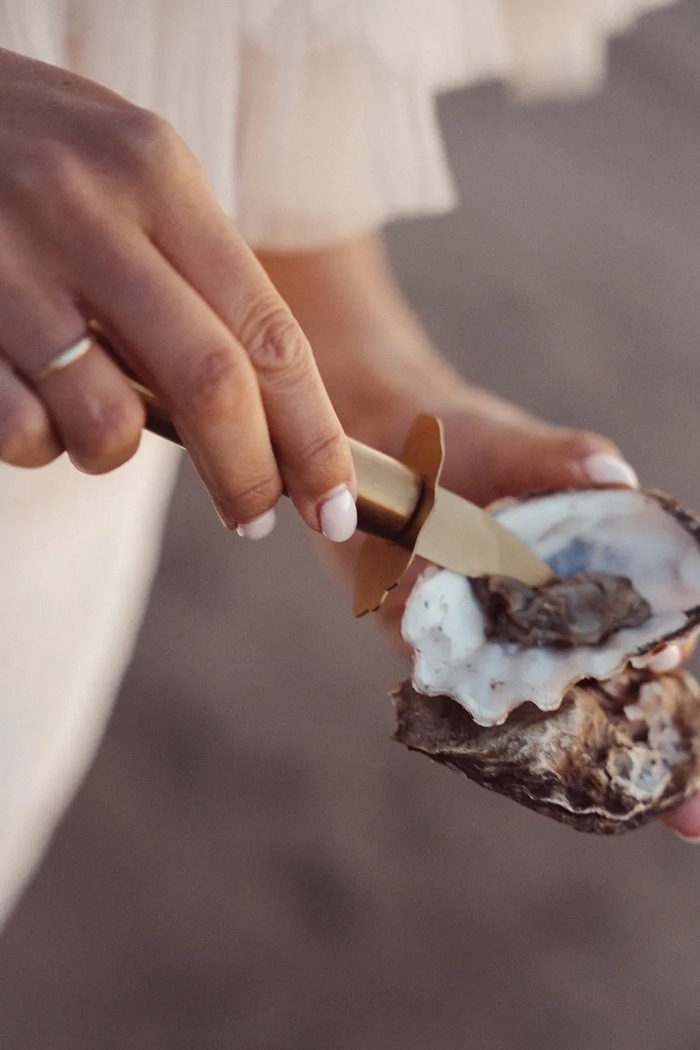 Kuchyňa a bar Ustricový nôž Maria el Mar Golden Oyster 1225. žltá