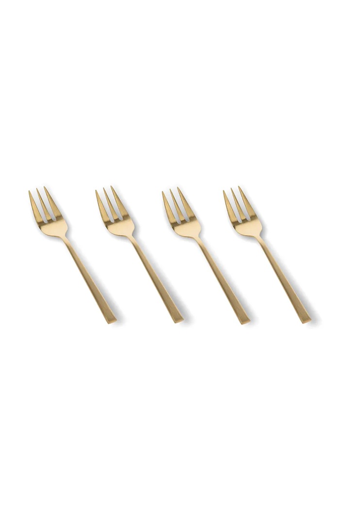 Bitz set de furculițe pentru desert 14 cm 4-pack 23278 galben AA00