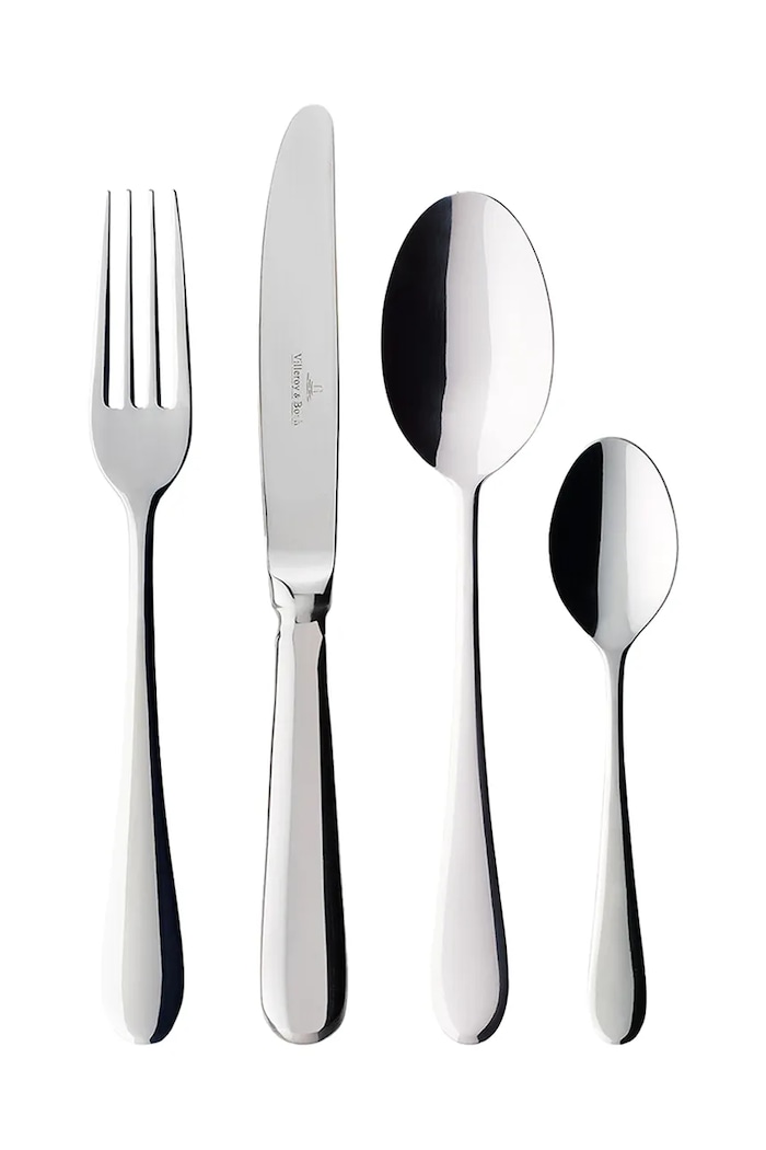 Villeroy & Boch komplet sztućców ze stali nierdzewnej srebrny 12.6339.9037
