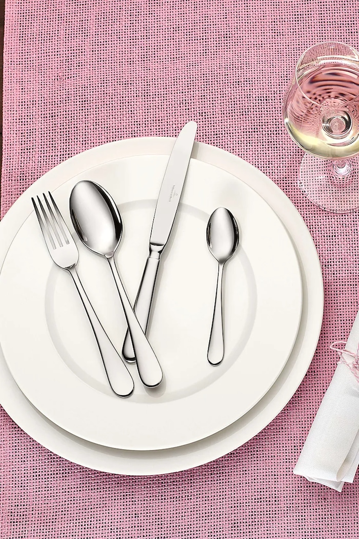 Kuchnia i bar Villeroy & Boch komplet sztućców ze stali nierdzewnej 12.6339.9037 srebrny
