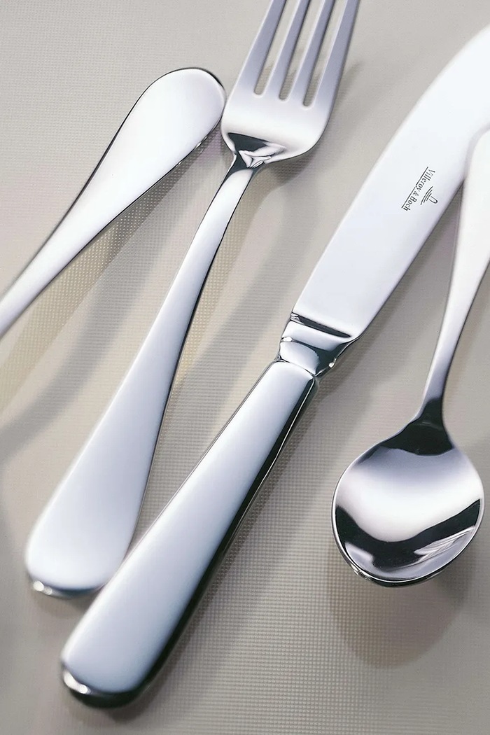 Villeroy & Boch komplet sztućców ze stali nierdzewnej srebrny 12.6339.9037