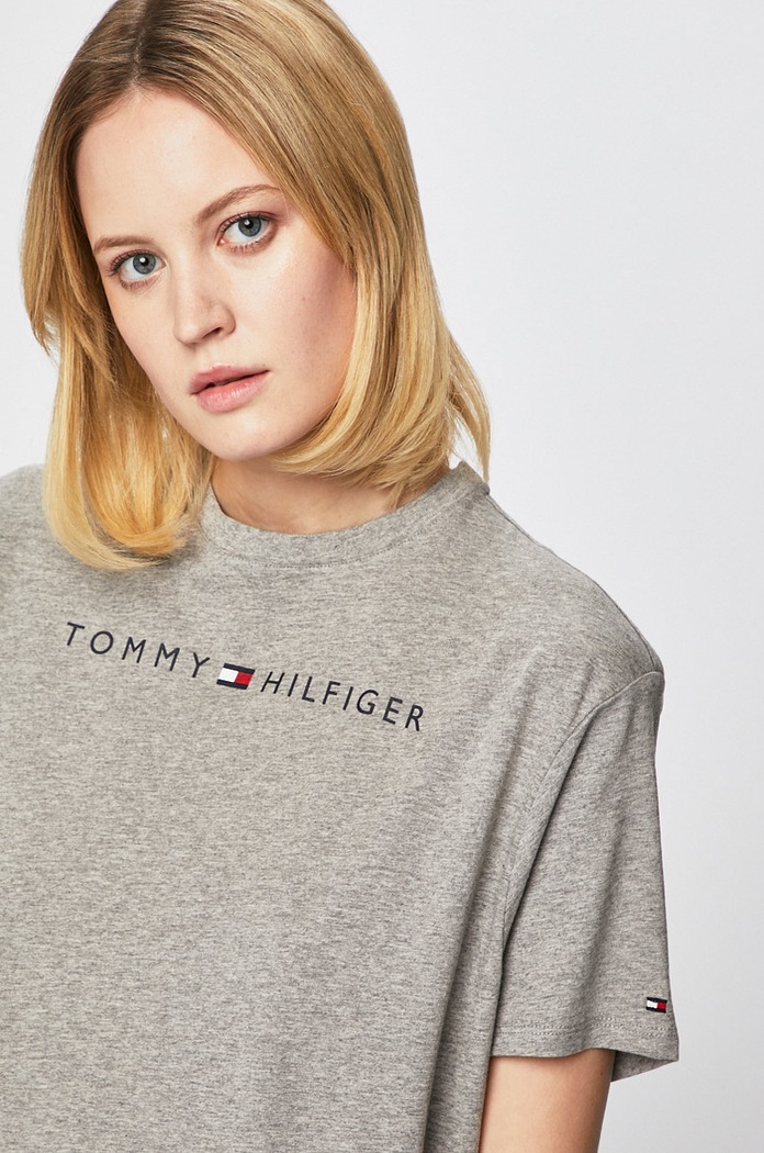 Tommy Hilfiger - Šaty šedá UW0UW01639