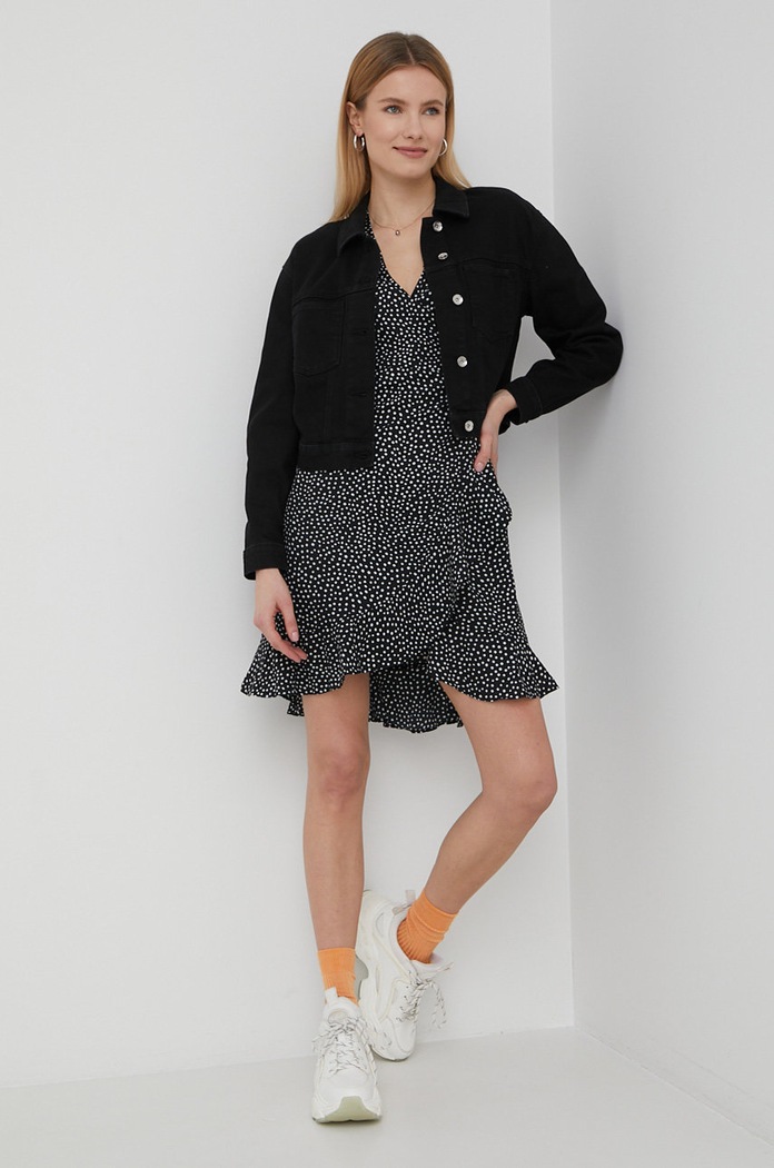Vero Moda sukienka 10252951.Black czarny AA00