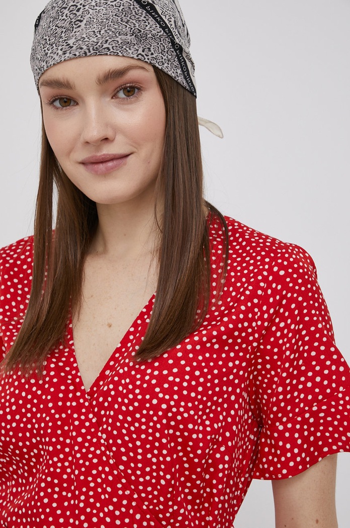 Šaty Vero Moda červená 10252951.GojiBerry