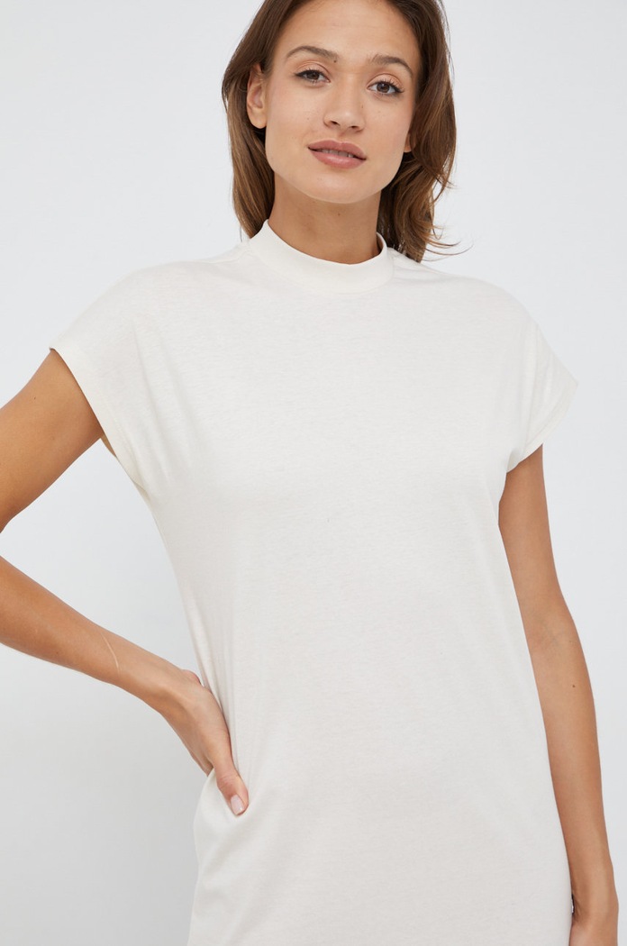 Bavlnené šaty Vero Moda fialová 10258655.Birch