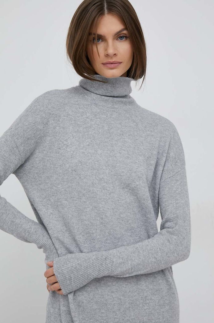 Vero Moda sukienka szary 10199744.LightGreyM